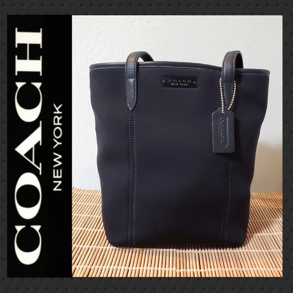 Coach Handbags - Coach Black Neo & Leather Shoulder Tote Bag